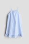 Flounced strappy dress