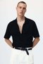 Regular Fit Hole-knit shirt - 6