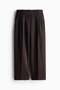 Ankle-length twill trousers - 3
