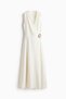 Linen-blend wrap dress - 5