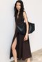 Linen-blend wrap dress - 4