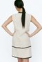 Linen-blend shift dress - 4