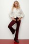 Flared corduroy trousers - 2