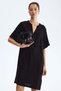 Viscose tunic dress - 3
