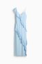 Flounced jersey dress - 7