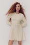Knitted flared-skirt dress - 5