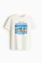 Printed cotton T-shirt - 6