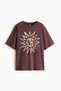 Oversized printed T-shirt - 6