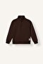 Oversize Half Zipper High Collar Sweatshirt for Boys H7132A826Au - 6
