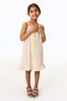 Flounced strappy dress - 4