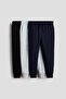 3-pack cotton joggers