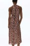 Sleeveless cowl-neck dress - 3