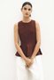 Rib-knit peplum waistcoat - 6