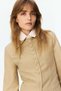 Ruched-sleeveâ€¯poplin shirtâ€¯ - 6
