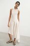 Asymmetric halterneck dress - 4