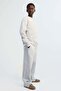 Wide brushed-inside joggers - 4