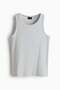 Slim Fit Ribbed vest top - 6