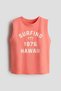 Printed vest top