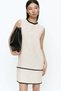 Linen-blend shift dress - 3