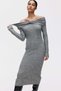 Fine-knit off-the-shoulder dress - 2