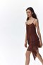 Asymmetric chiffon dress - 3
