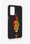 Oppo A55 Compatible Cut-Out Lion Pattern Silicone Case - 3