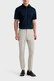 Regular Fit Normal Waist Straight Leg Chino Trousers Men's Pants Isr5123 Beige - 2