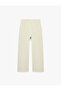 Sewn Detailed Barrel Fit Sweatpants with Side Pockets - 2