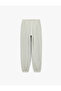 Pleated Balloon Sweatpants with Raised Waistband, Laces and Pockets - 6