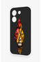 Poco X8 Pro Compatible Cut-Out Lion Pattern Silicone Case - 4