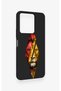 Vivo Y35 Compatible Cut-Out Lion Patterned Silicone Case - 3
