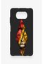 Poco X3 Compatible Cut-Out Lion Patterned Silicone Case - 3