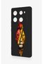 Infinix Note 40 Pro Compatible Cut-Out Lion Pattern Silicone Case - 3