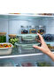 2PCS Borosilicate Glass Food Storage Container Set 350ml & 650ml Glass Food Saver Lunchbox - 4