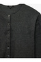 Long Sleeve Crew Neck Buttoned Basic Cardigan - 7