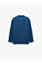 Regular Fit Buttoned Classic Collar Long Sleeve Linen Shirt - 2