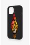 iPhone 15 Compatible Cut-Out Lion Pattern Silicone Case - 4
