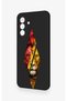 Samsung A17 Compatible Cut-Out Lion Patterned Silicone Case - 3