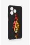 Realme C53 Compatible Cut-Out Lion Patterned Silicone Case - 4