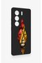 Tecno Camon 40 4g Compatible Cutout Lion Pattern Silicone Case - 3