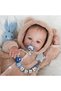 KSBD Baby Dolls - 18 Inch Realistic Baby Doll Lifelike Full Baby Boy Real Life Baby Doll with Soft Vinyl Body can Swimming with Accessories Gifts for Kids 3+ - 5