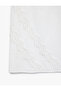 Linen Blend Super Mini Skirt with Beaded Embroidery Detail - 5