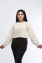 Women's Sportswear Knitted Detailed Buttoned Jacket