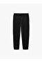 Straight Fit Pocketed Lace-Up Jogger Sports Sweatpants