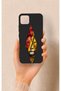 Realme C11 2021 Compatible Cutout Lion Pattern Silicone Case