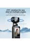 4K Camera, Body Camera, Handheld POV Camera Dual Lens HD 180 Degree Rotating, Small Cam with WiFi, Portable Vlogging, for Cycling Hiking Outdoor - 2