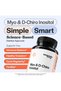 Myo-Inositol and D-Chiro Blend Most Beneficial 40:1 Ratio PCOS, Hormonal Balance and Healthy Ovarian Function Support Vitamin B8 for Women (120 Vegetarian Capsules) - 3