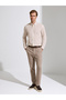 Light Brown Canvas Trousers 50324280-Vr002