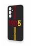 Samsung S25 Plus Compatible 1905 Belt Patterned Silicone Case - 3