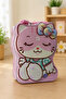 Pink Cute Cat Metal Lockable Piggy Bank |   Stylish Gift & Decorative Item - 3